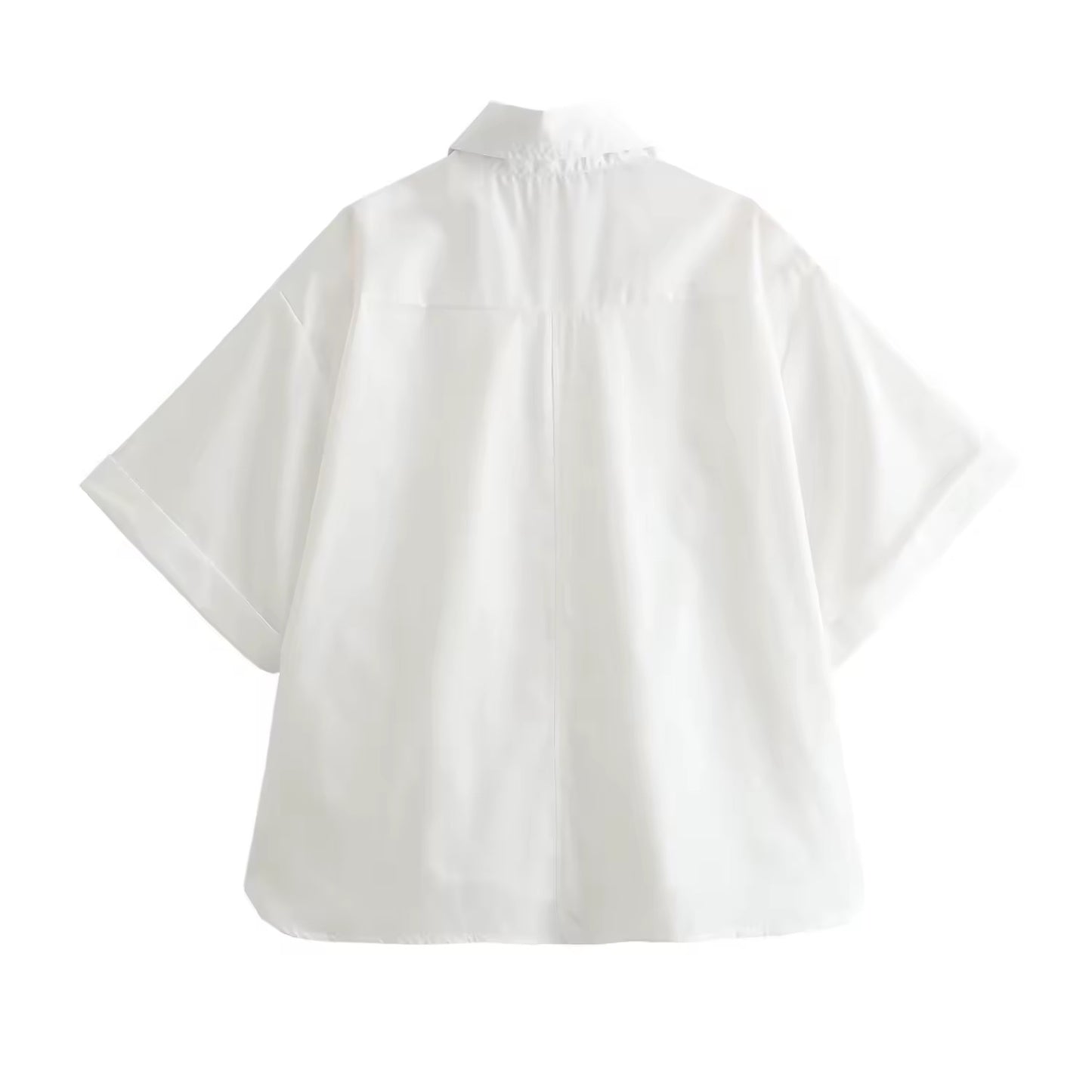 CHEMISE STRUCTURÉE MANCHES COURTES
