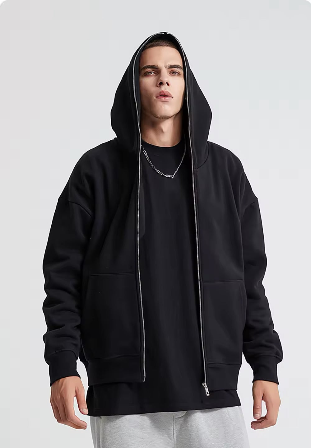 GILET ZIPPÉ INTÉGRAL