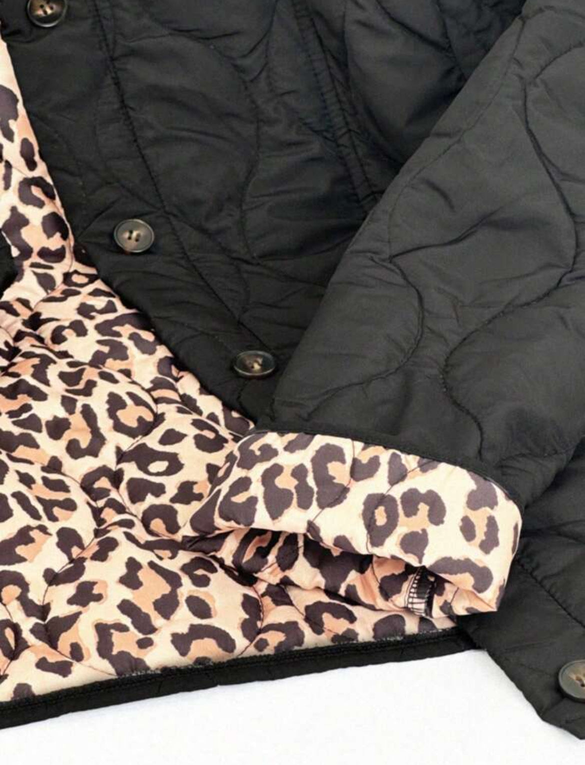 GIACCA TRAPUNTATA EFFETTO LEOPARDO