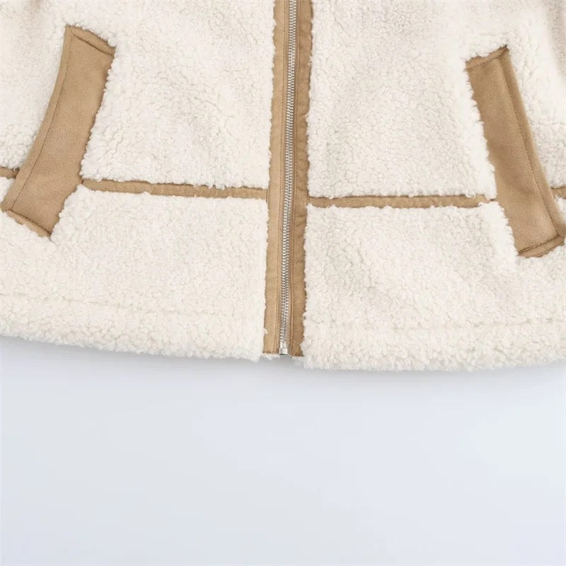 Wool effect coat • Women