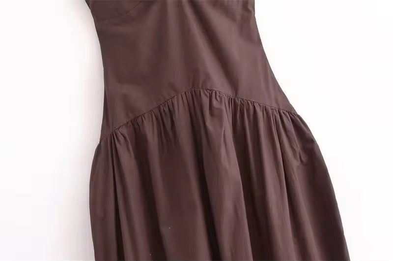 Abito midi floreale