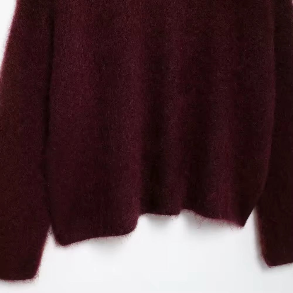 Pull en tricot oversize