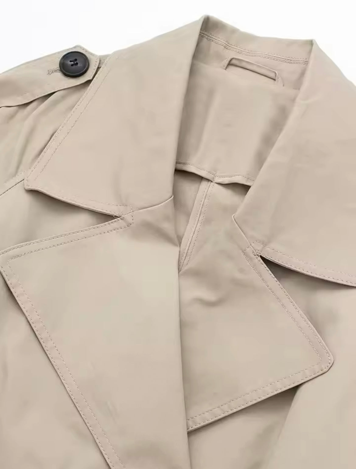 TRENCH IN TWILL
