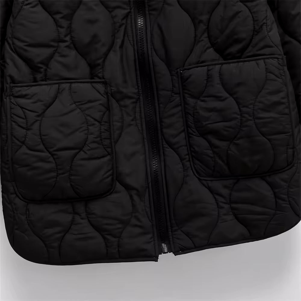 Cappotto lungo trapuntato • Donna