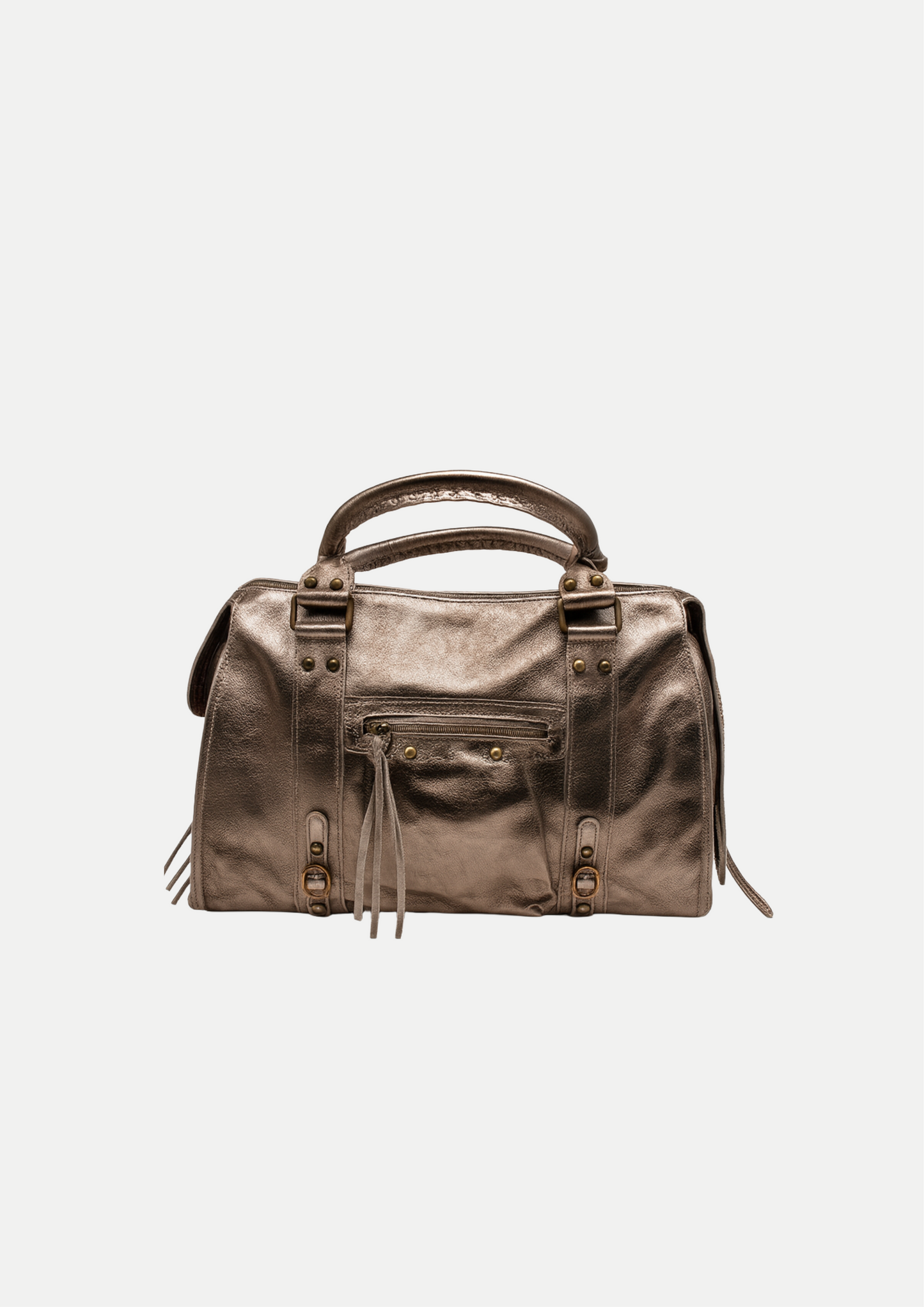 Sac à main en cuir brossé MOSS