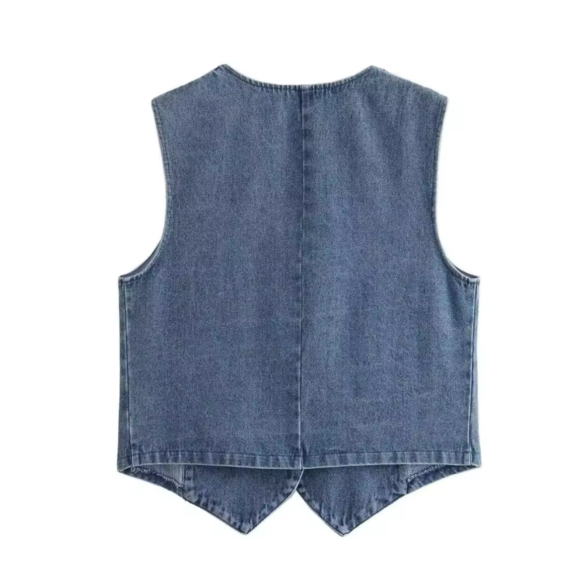GILET EN JEAN