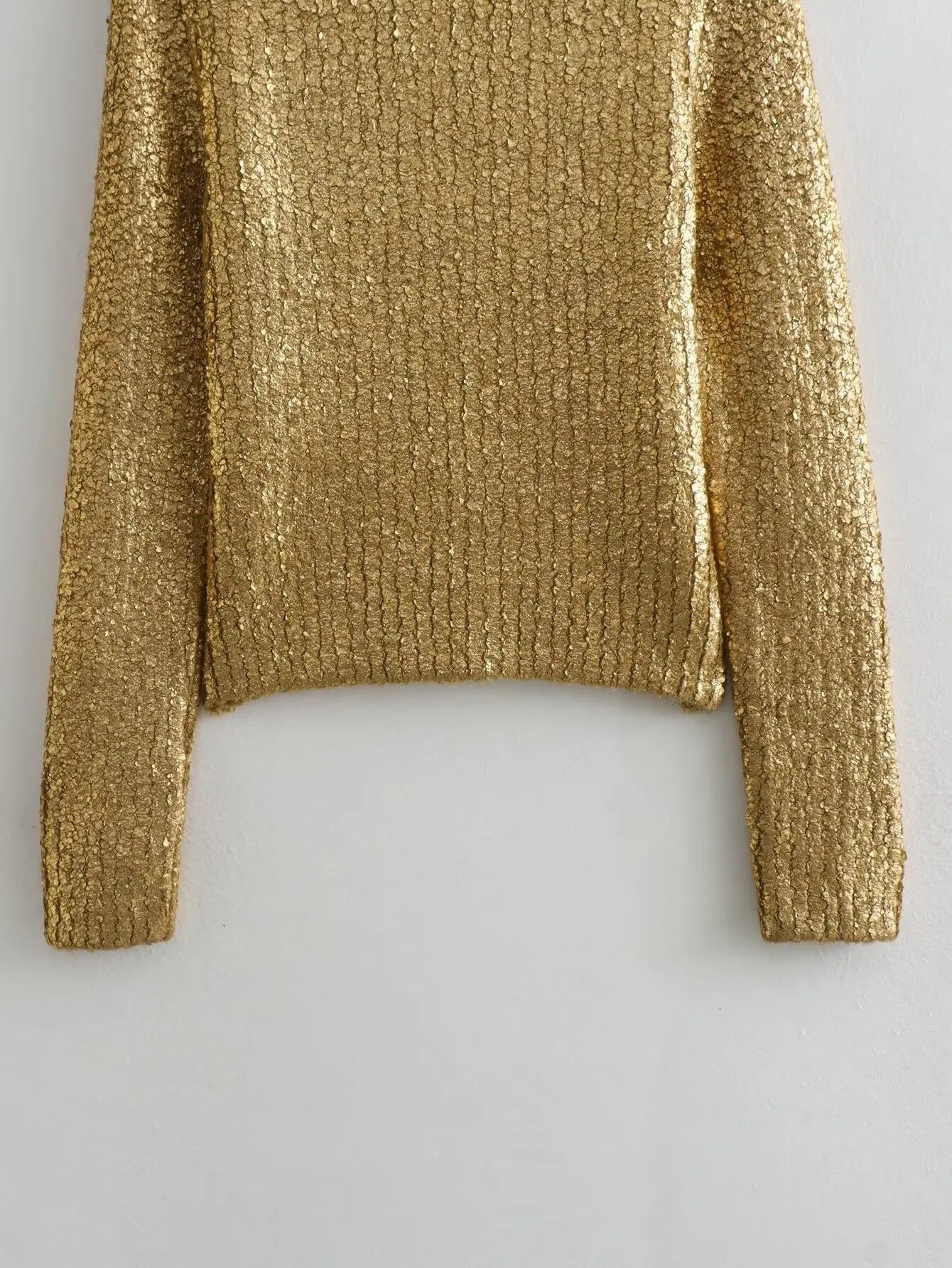 MAGLIONE LAVORATO A MAGLIA