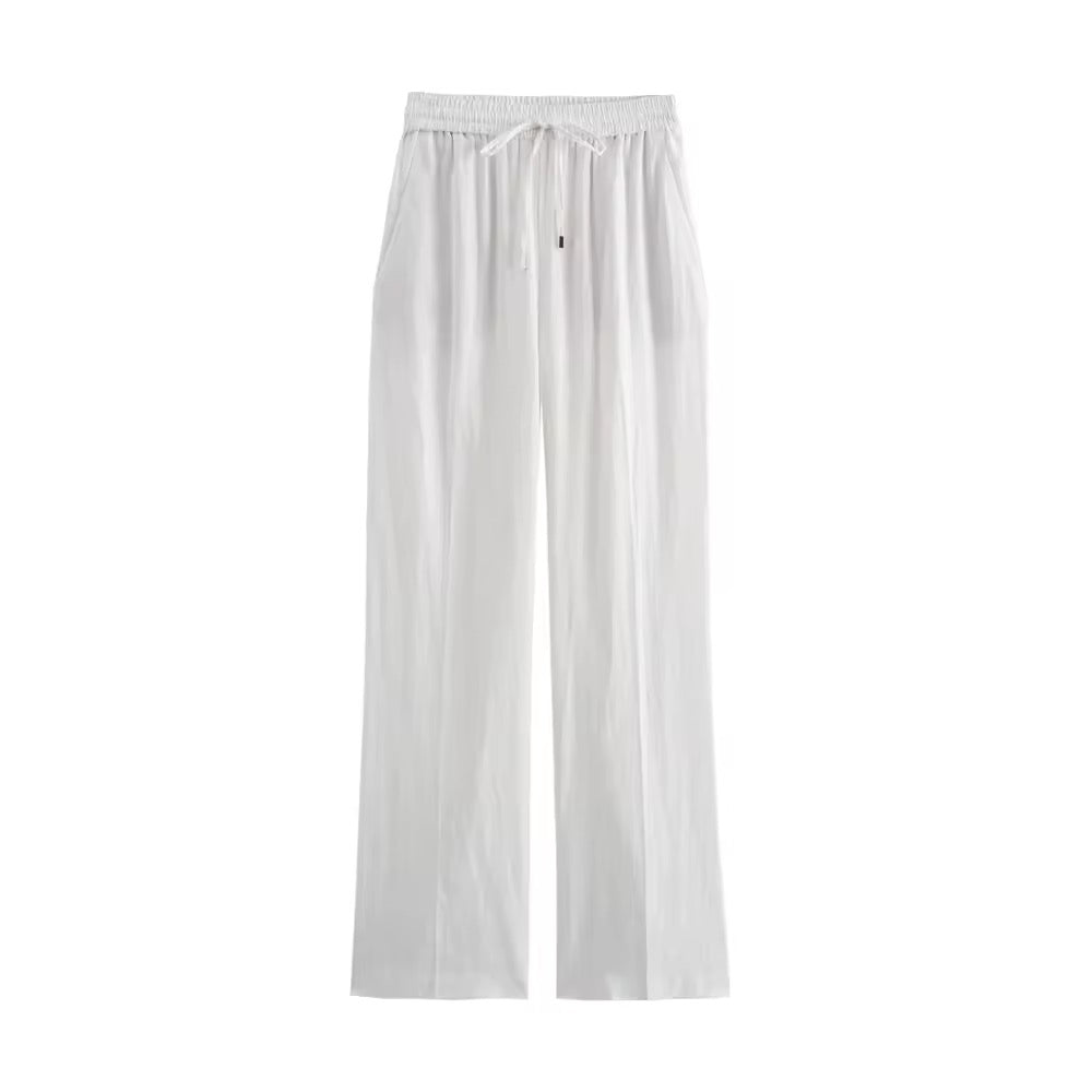 PANTALON DÉCONTRACTÉ À LIEN