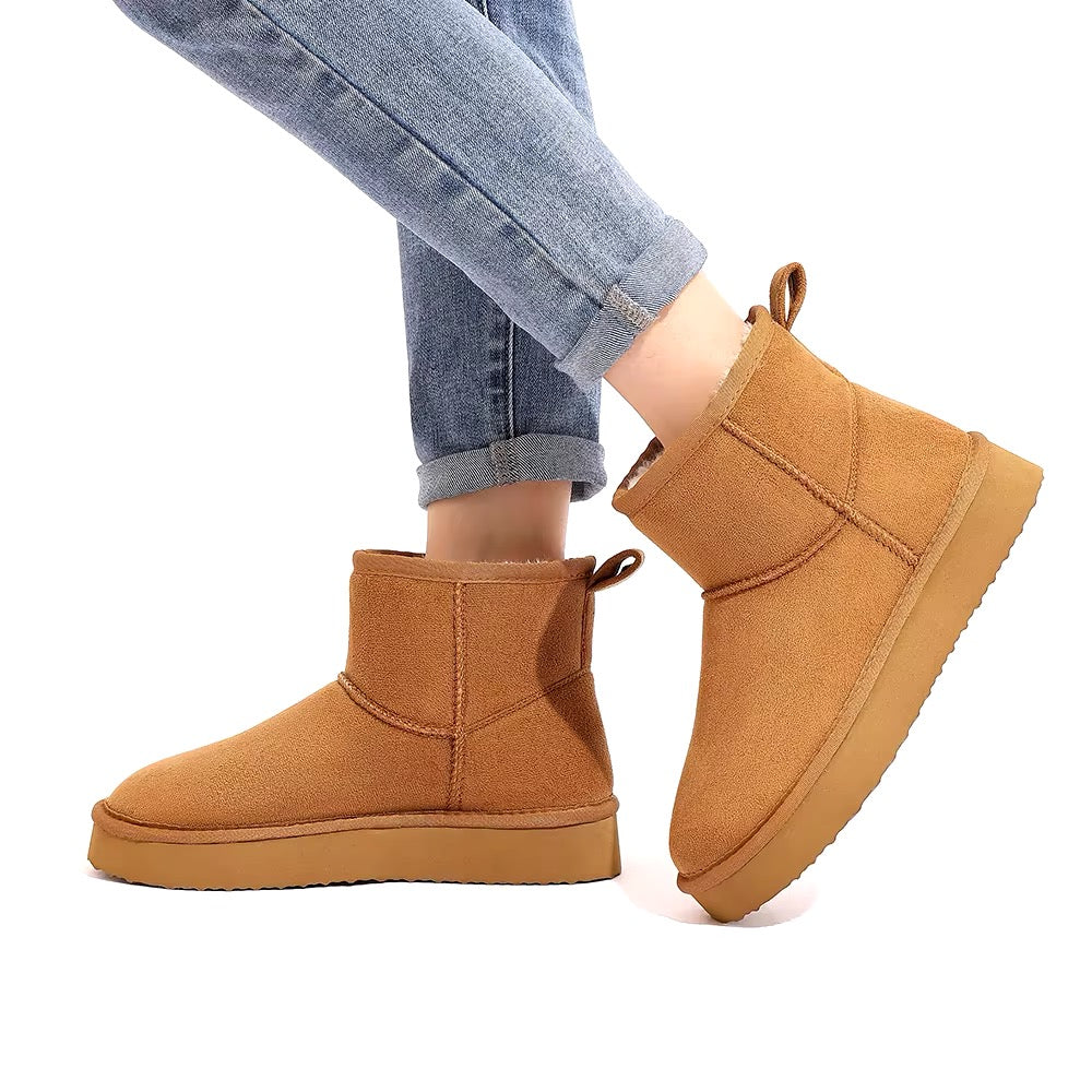 Furry ankle boots • Women