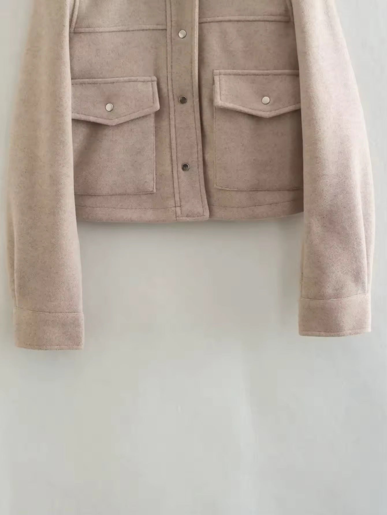 VESTE EN SUÉDINE