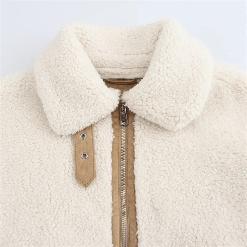 Wool effect coat • Women