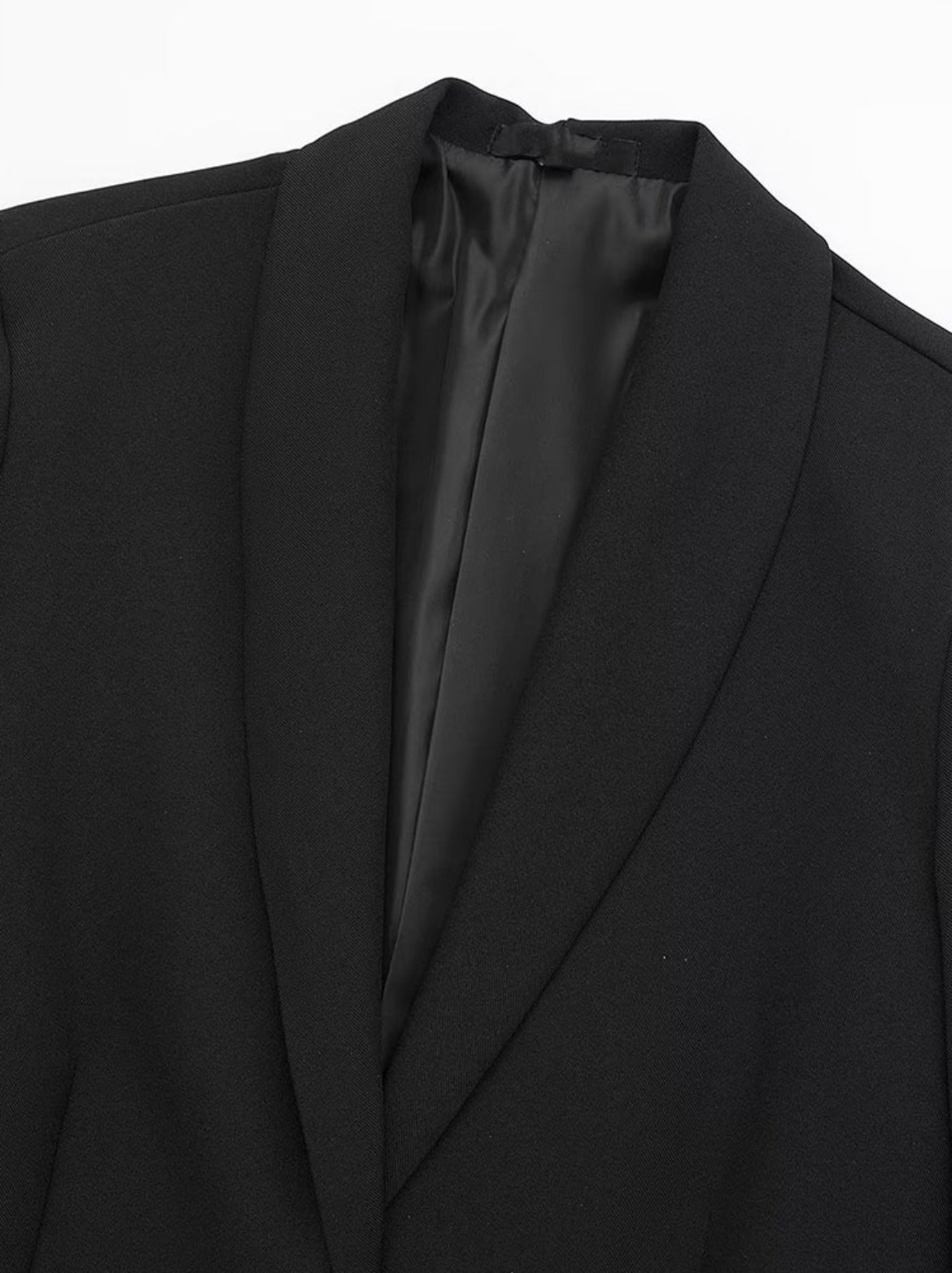 BLAZER LONG AVEC DÉTAILS PLUMES