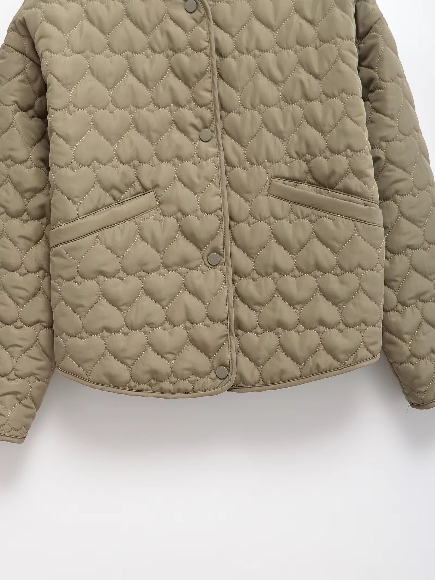 Heart pattern jacket • Women