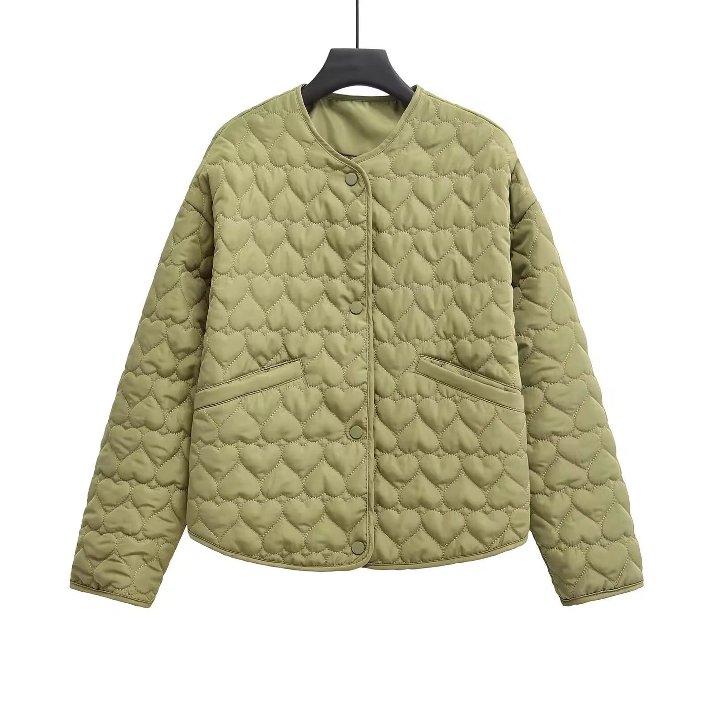 Heart pattern jacket • Women
