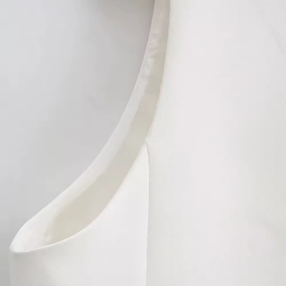GILET DROIT À BOUTONNAGE CLASSIQUE