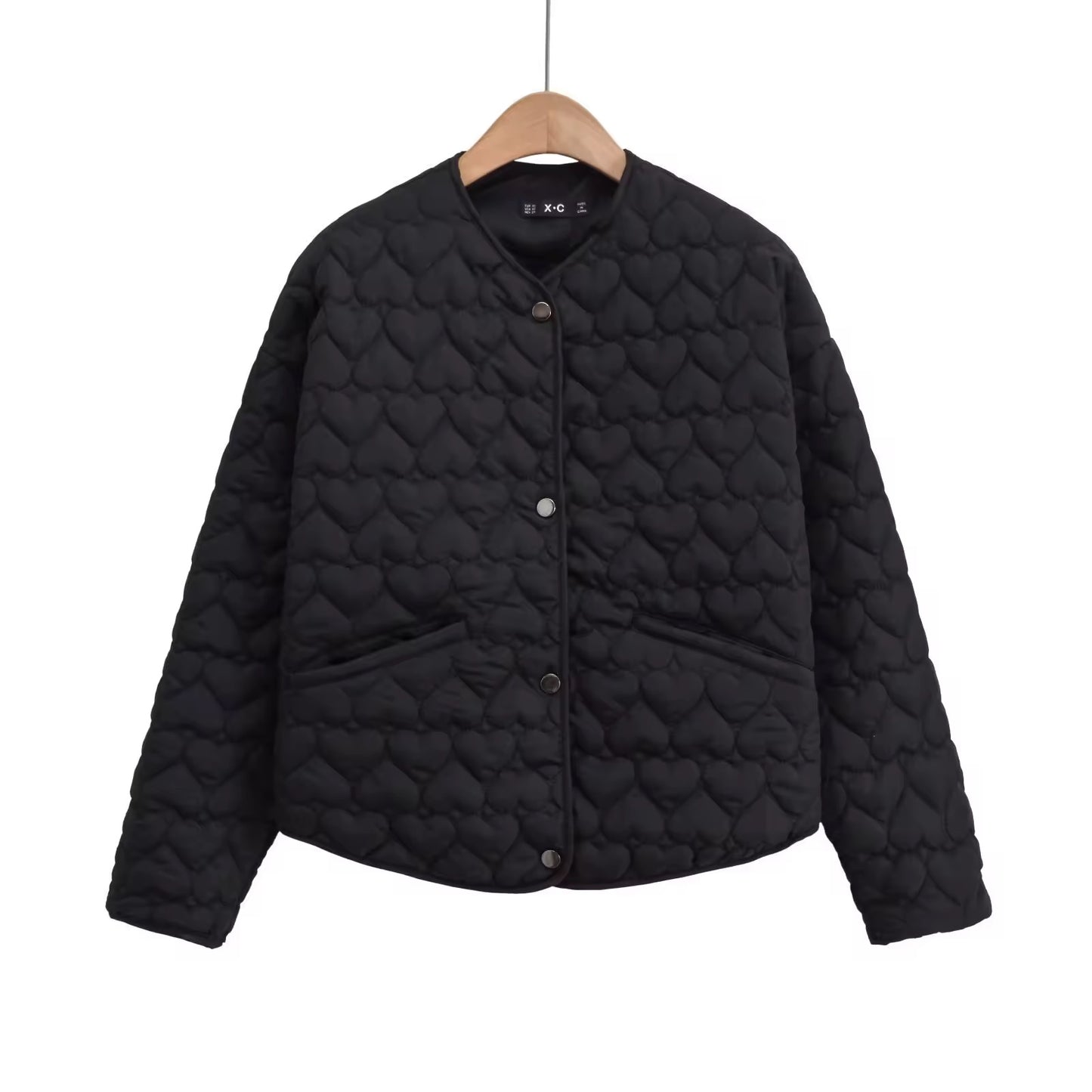 Heart pattern jacket • Women