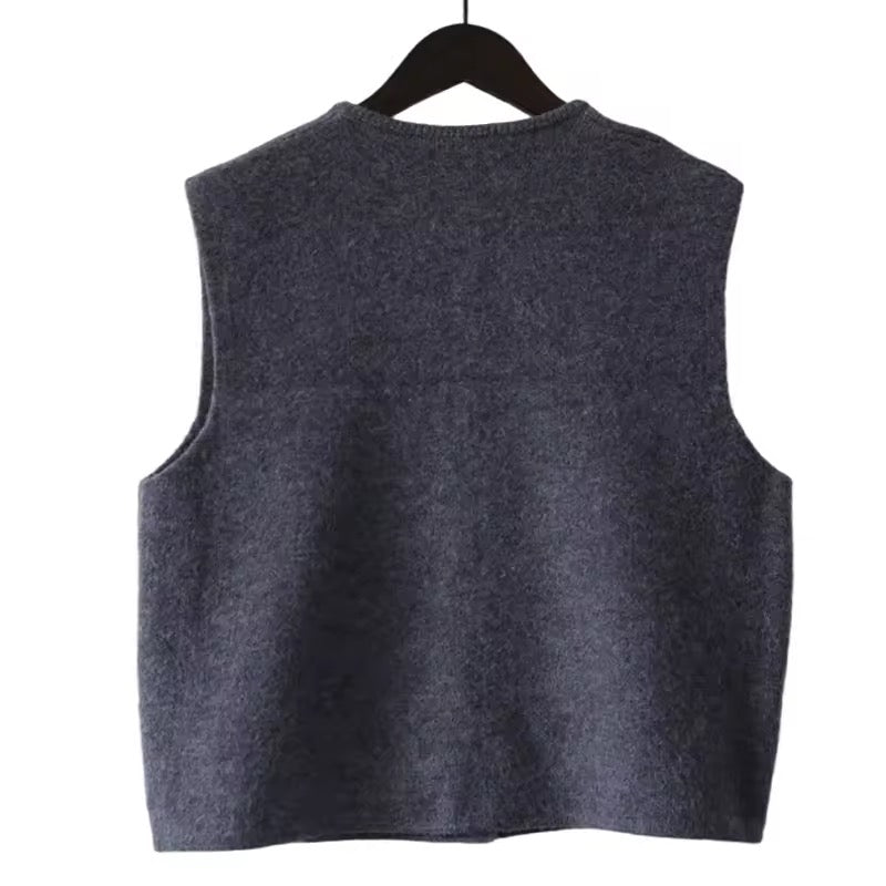 CARDIGAN CORTO CON SCOLLO A V
