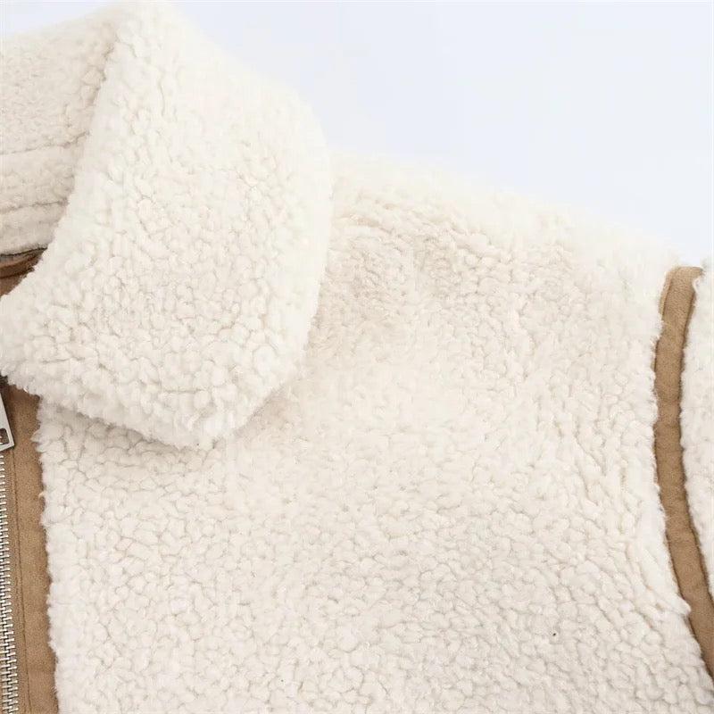Wool effect coat • Women