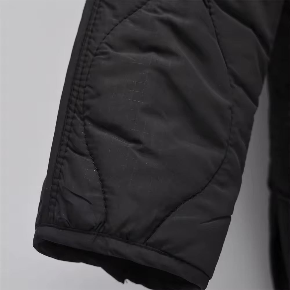 PARKA MATELASSÉE LONGUE À CAPUCHE