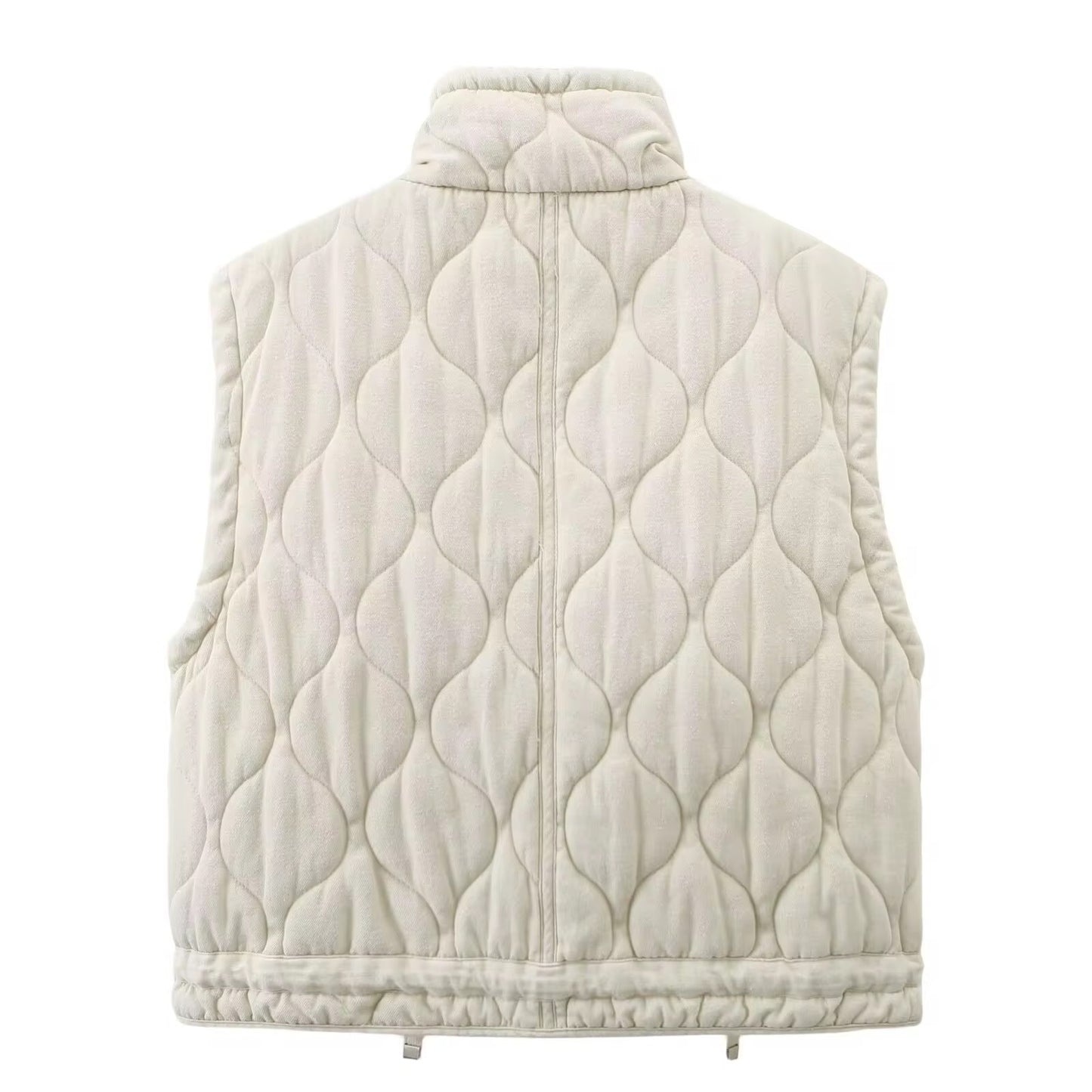 MANTEAU MATELASSÉ SANS MANCHE