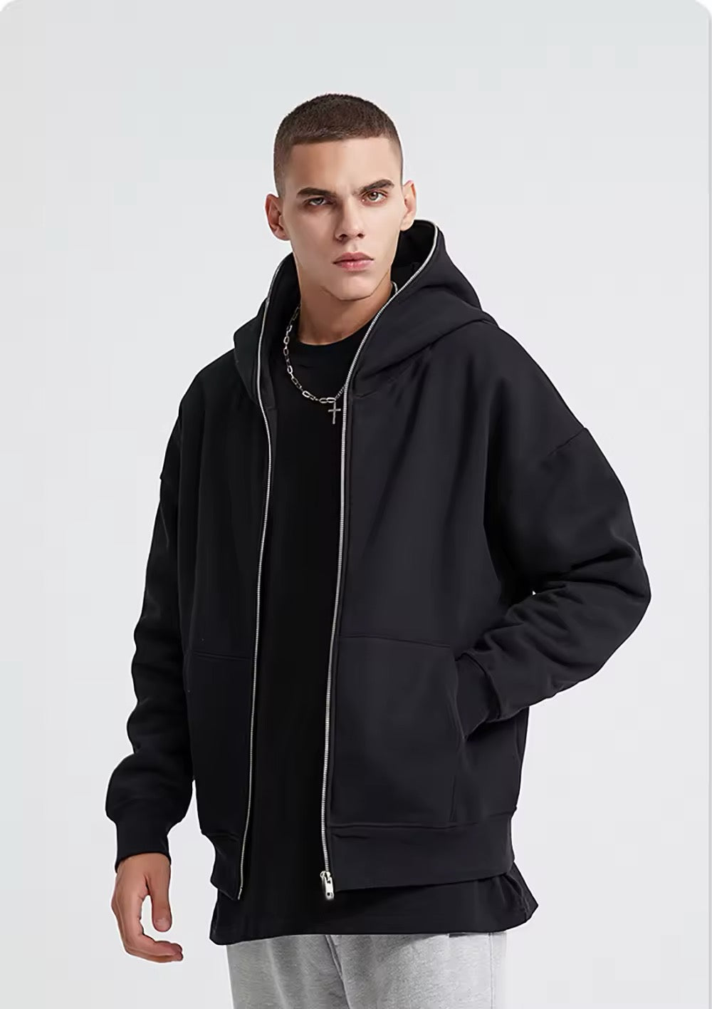 GILET ZIPPÉ INTÉGRAL