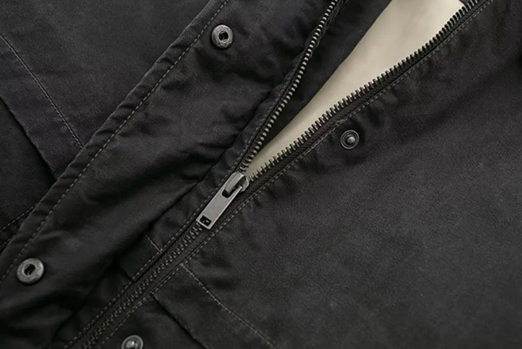 VESTE VINTAGE AVEC COL REVERS
