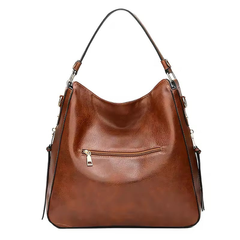 Sac à main vintage en cuir PU Maison Mossen • Femme
