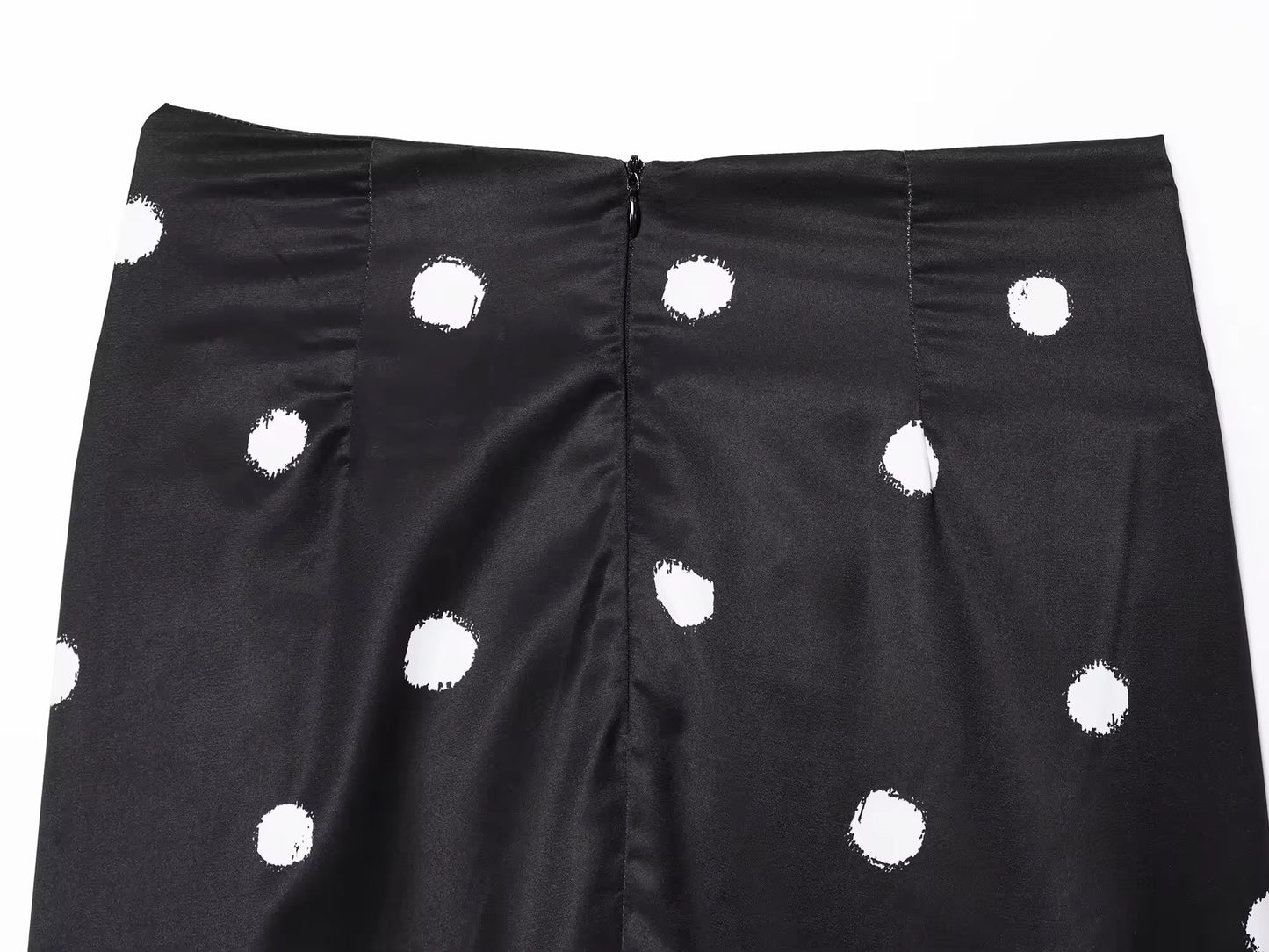 JUPE LONGUE À POIS