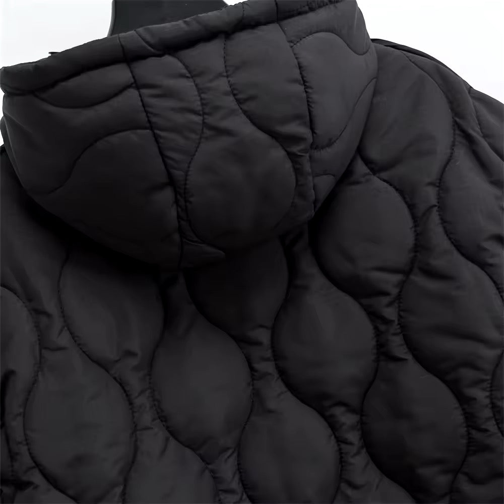 Cappotto lungo trapuntato • Donna