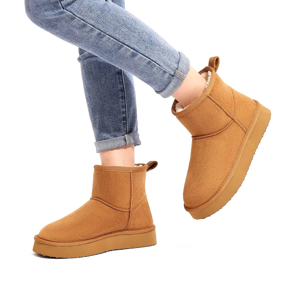 Furry ankle boots • Women
