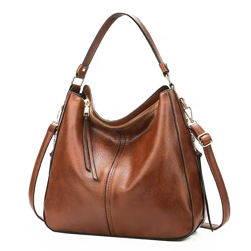 Sac à main vintage en cuir PU Maison Mossen • Femme