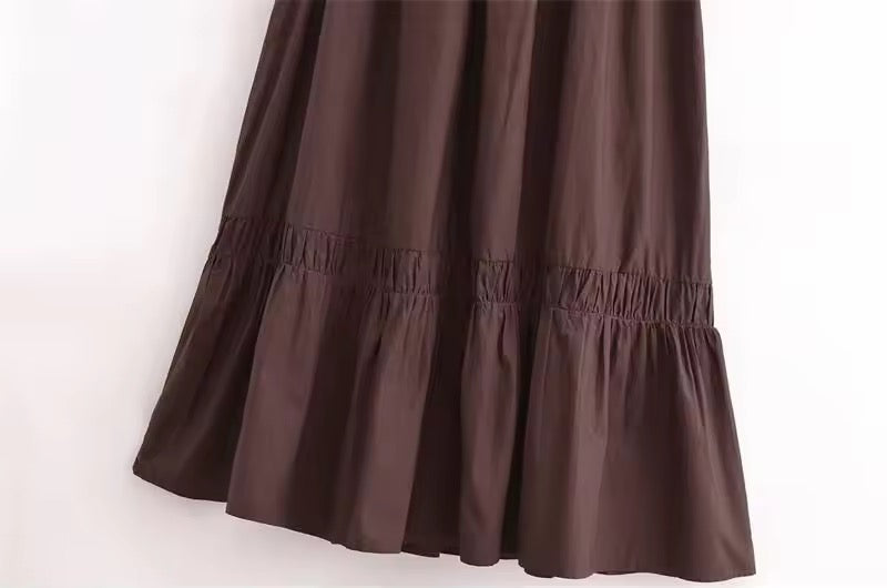 Abito midi floreale