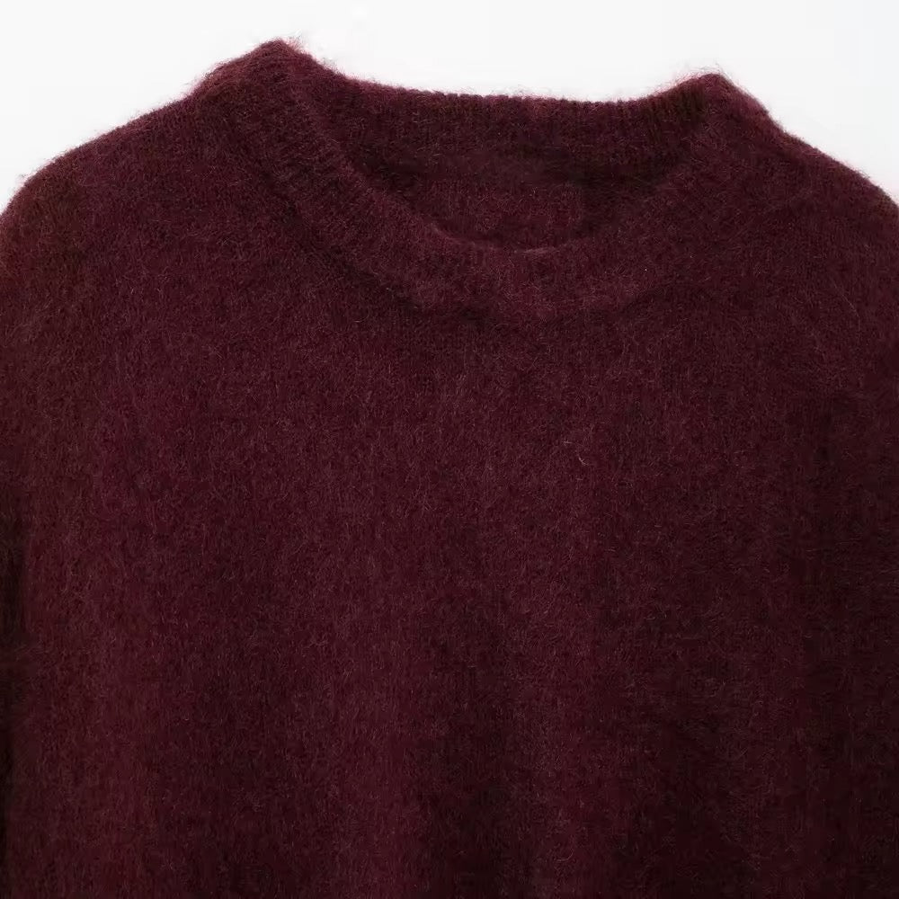 Pull en tricot oversize