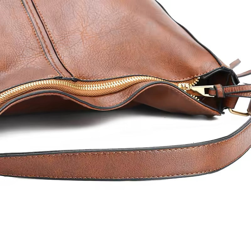 Sac à main vintage en cuir PU Maison Mossen • Femme
