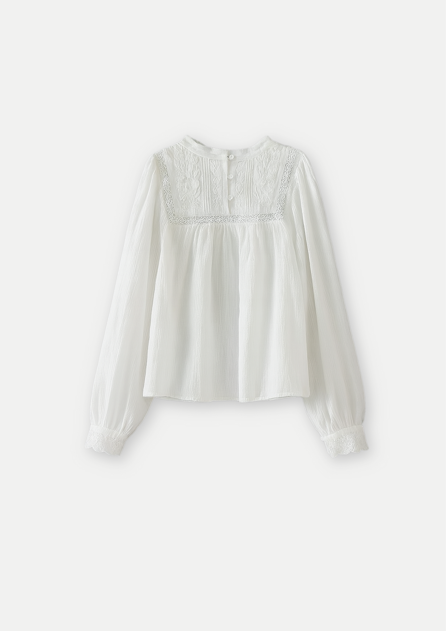 BLOUSE LÉGÈRE EN DENTELLE