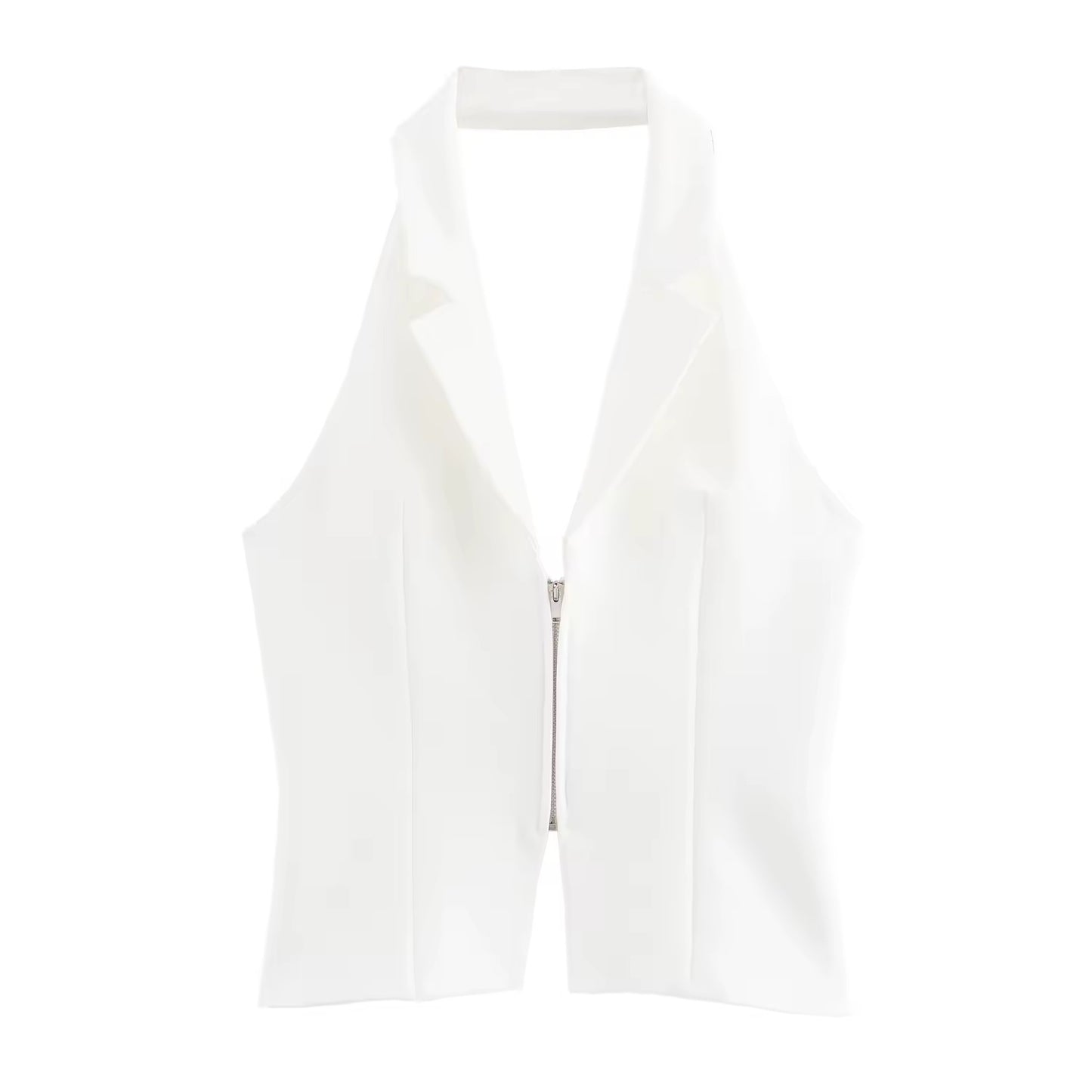 TOP COL TAILLEUR DOS NU