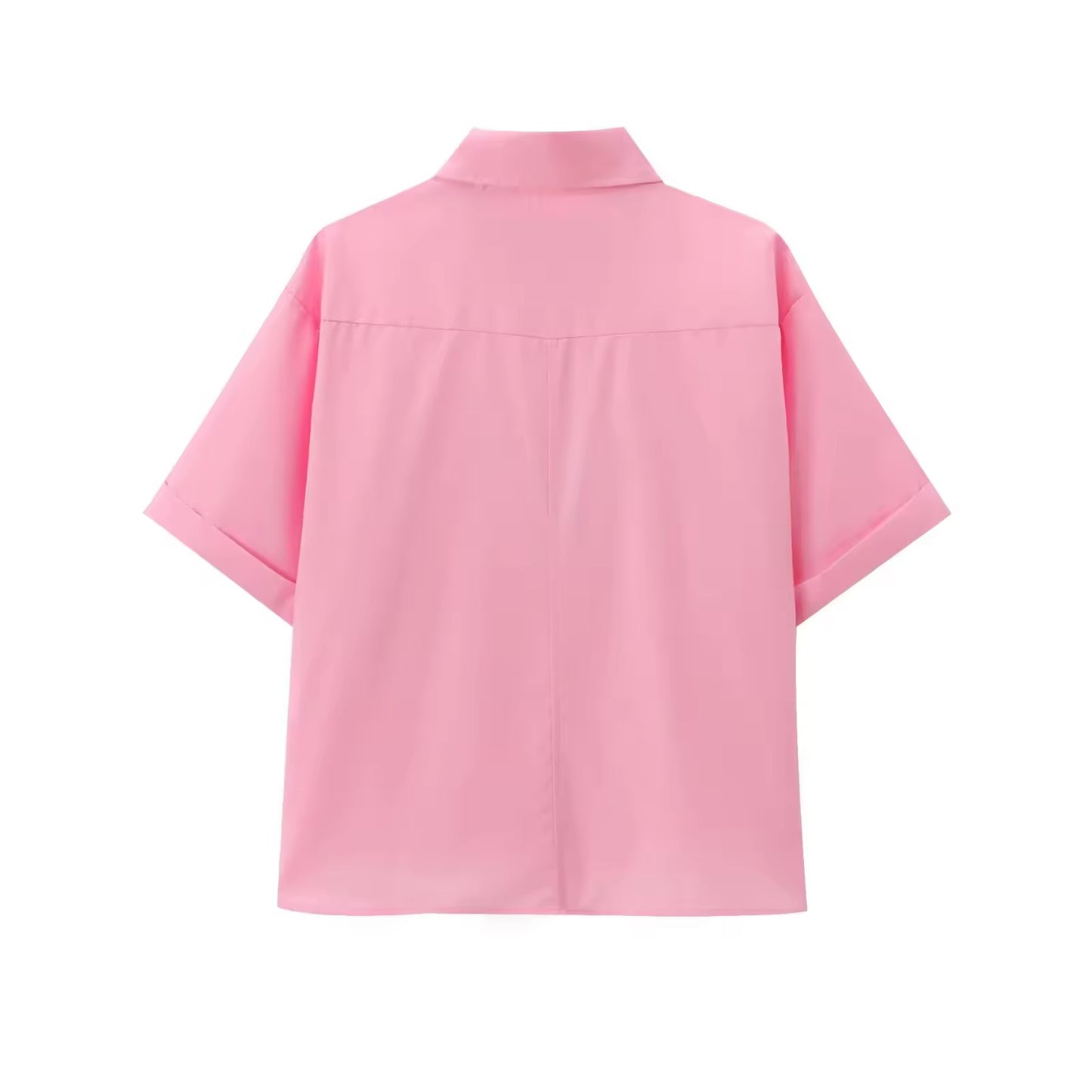 CHEMISE STRUCTURÉE MANCHES COURTES