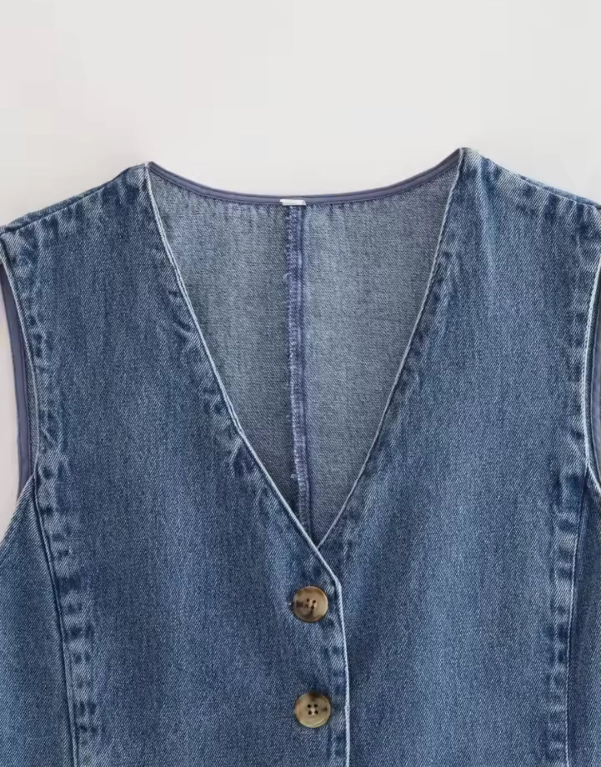 GILET EN JEAN