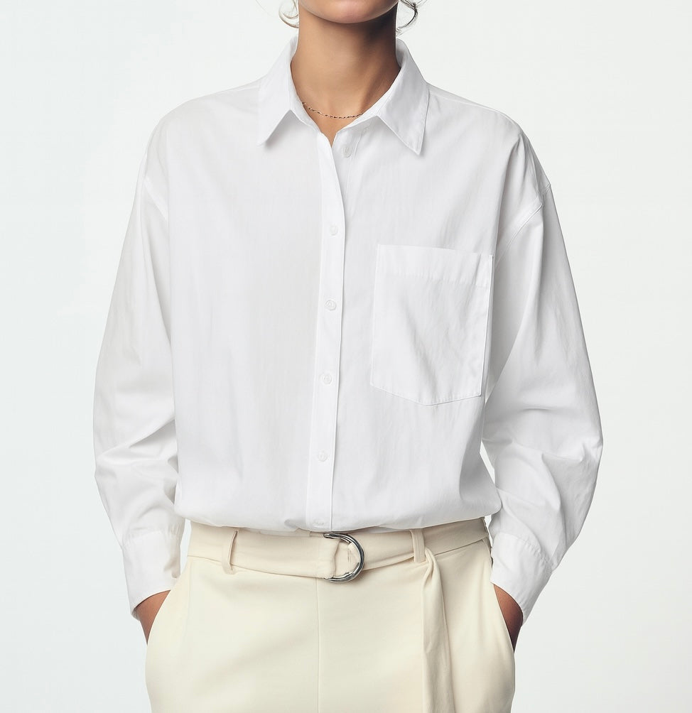 CHEMISE EFFET LIN