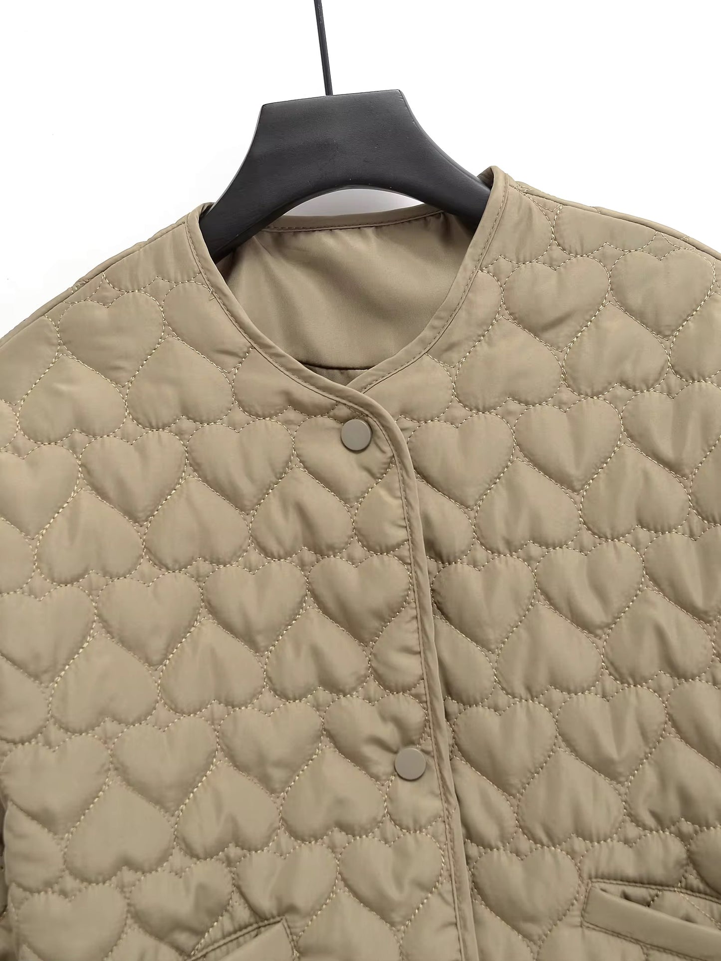 Heart pattern jacket • Women