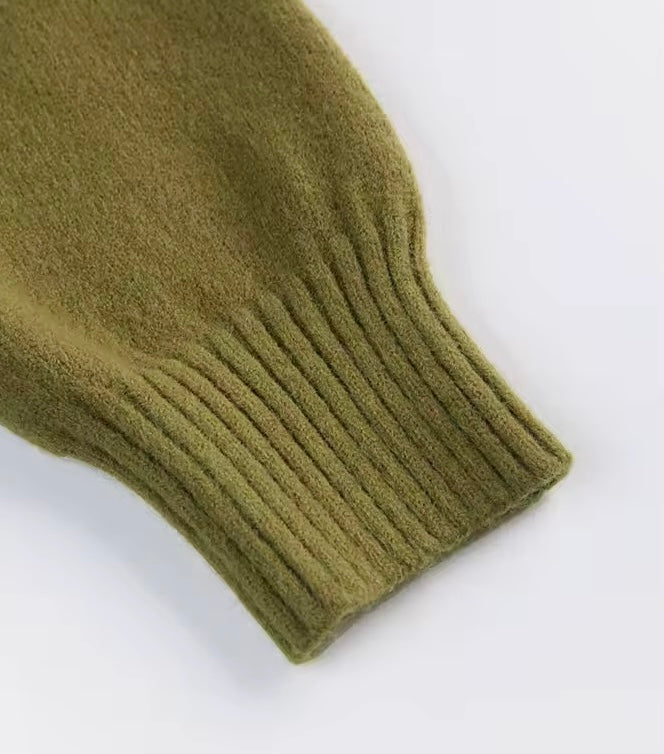 GILET IN MAGLIA CON SCOLLO A V