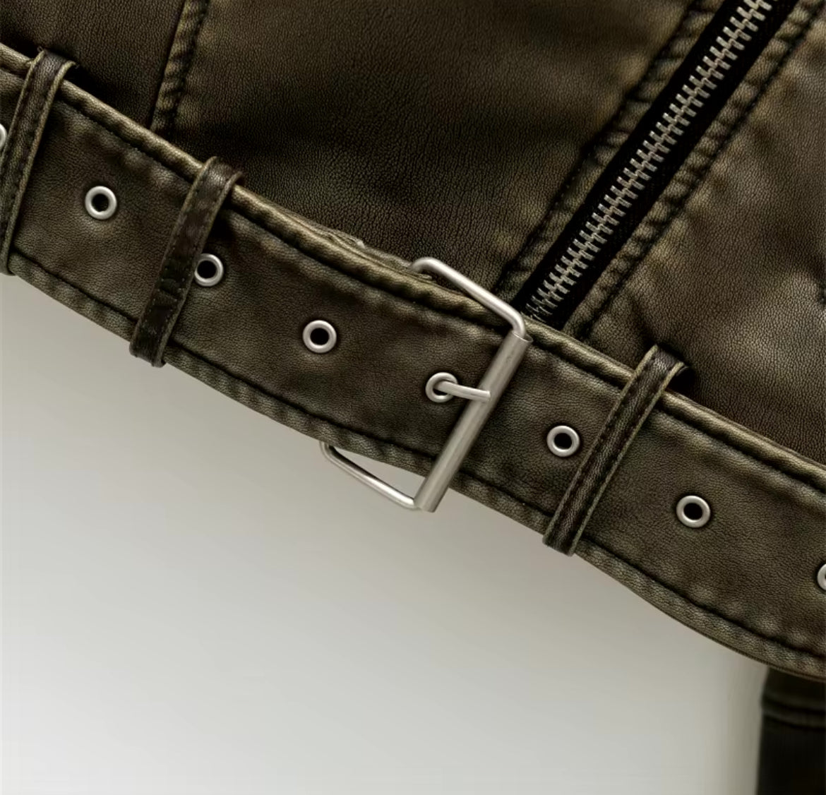 Faux leather jacket • Women