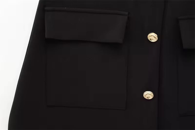 ROBE SANS MANCHES AVEC CEINTURE BOUCLÉE