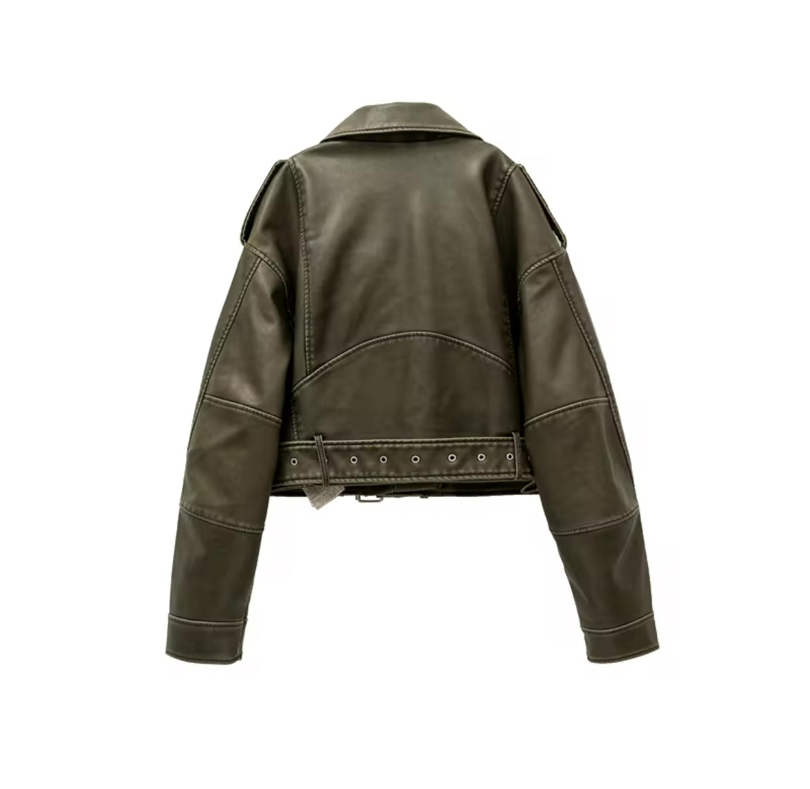 Faux leather jacket • Women
