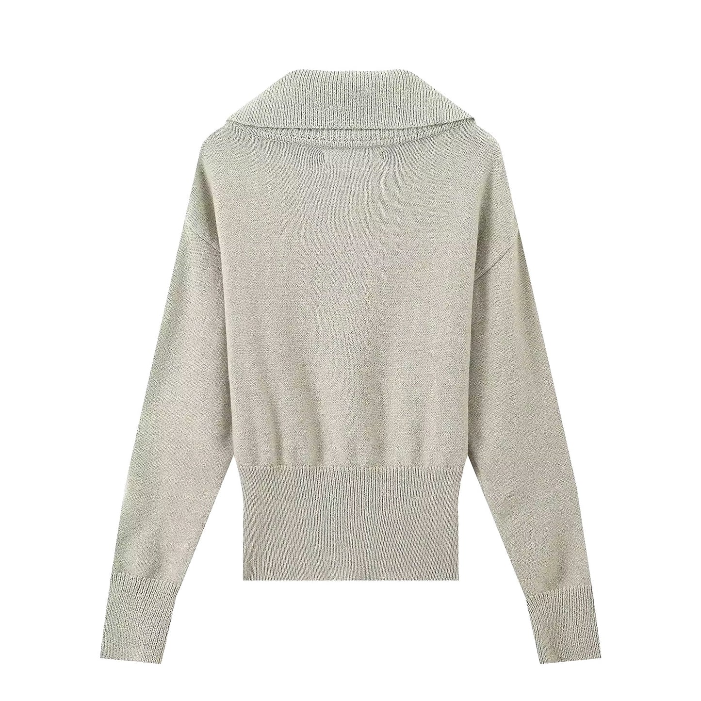 Knitted polo shirt • Women