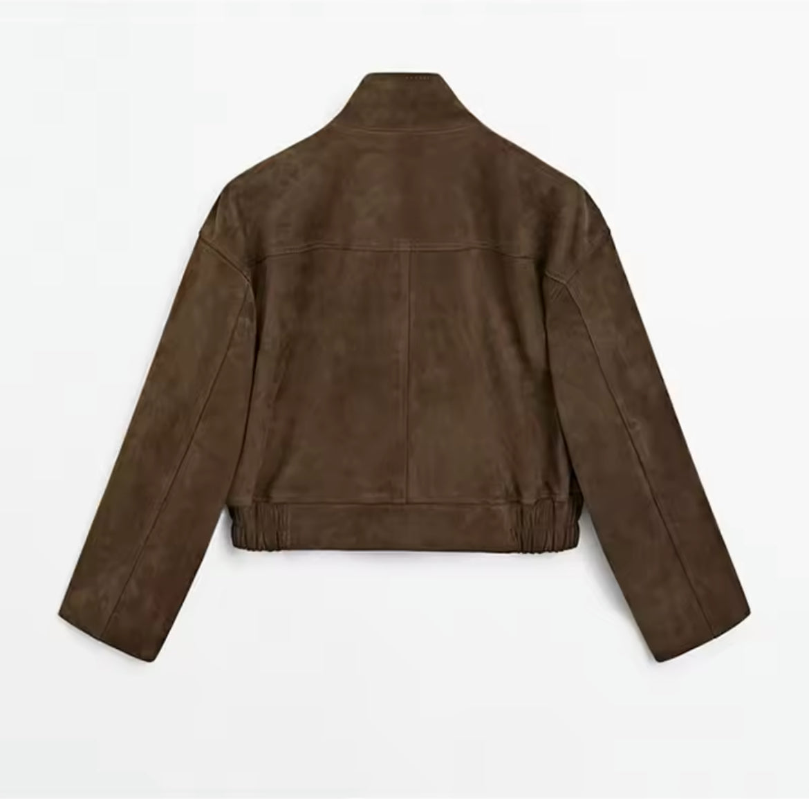 GIACCA IN PELLE PU E CAMOSCIO