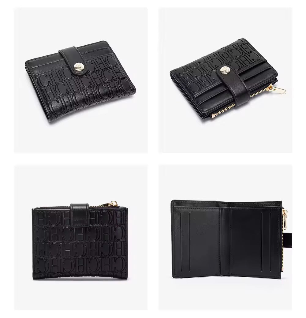 Portefeuille en cuir PU