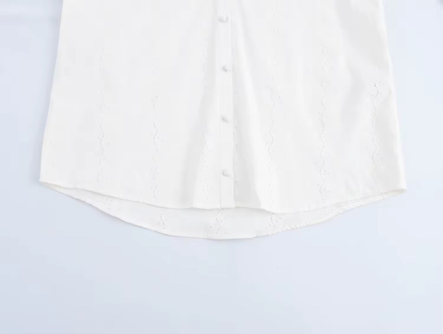 CHEMISE TEXTURÉE COL V