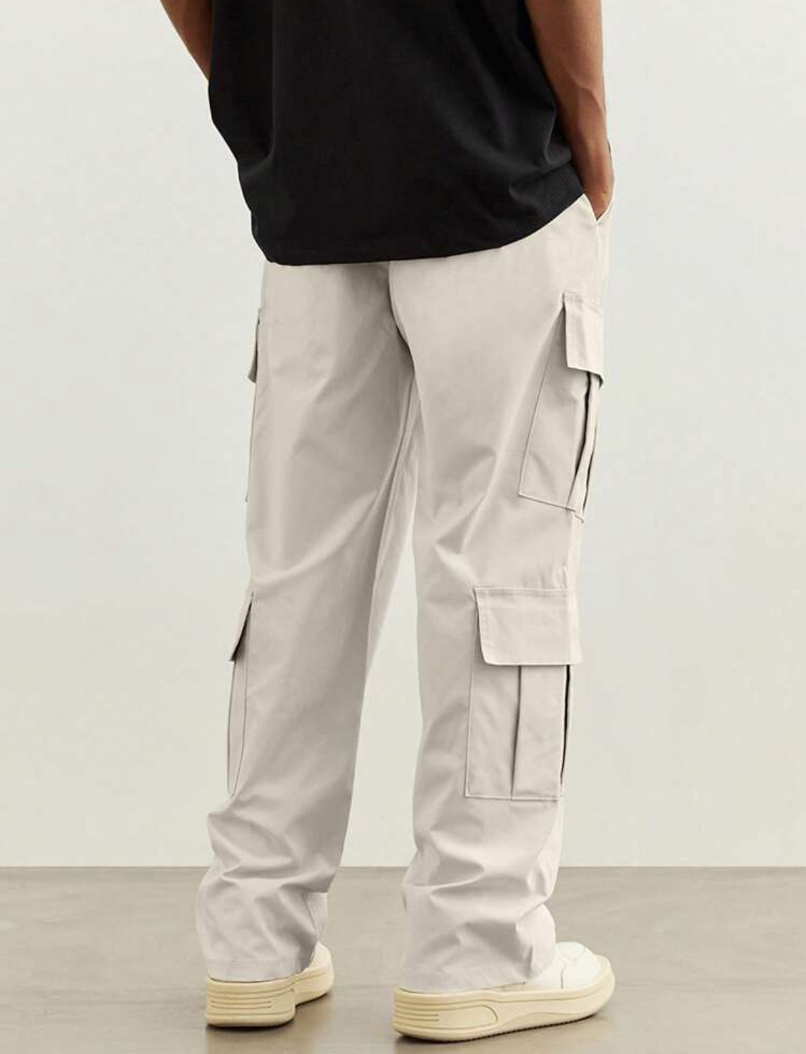 PANTALON CARGO AMPLE