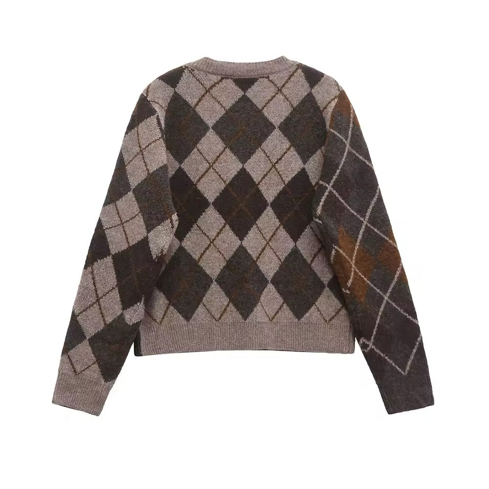 CARDIGAN IN MAGLIA CON EFFETTO AFFUSOLATO